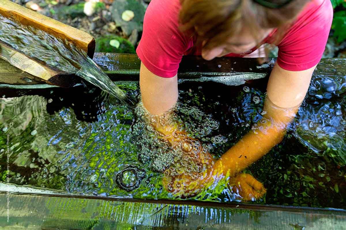 Armbäder und Sitzbäder