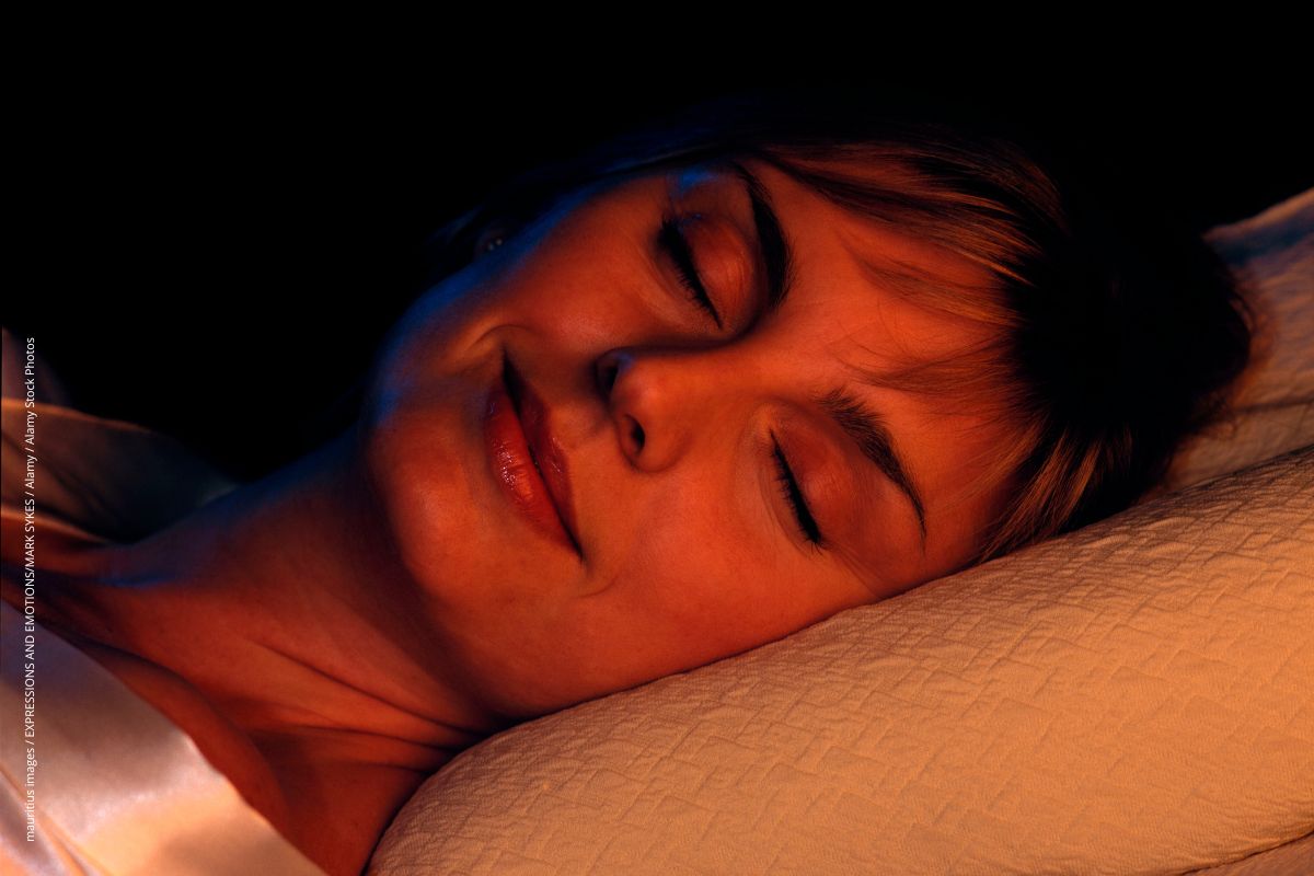 Dunkel schlafen schützt das Herz