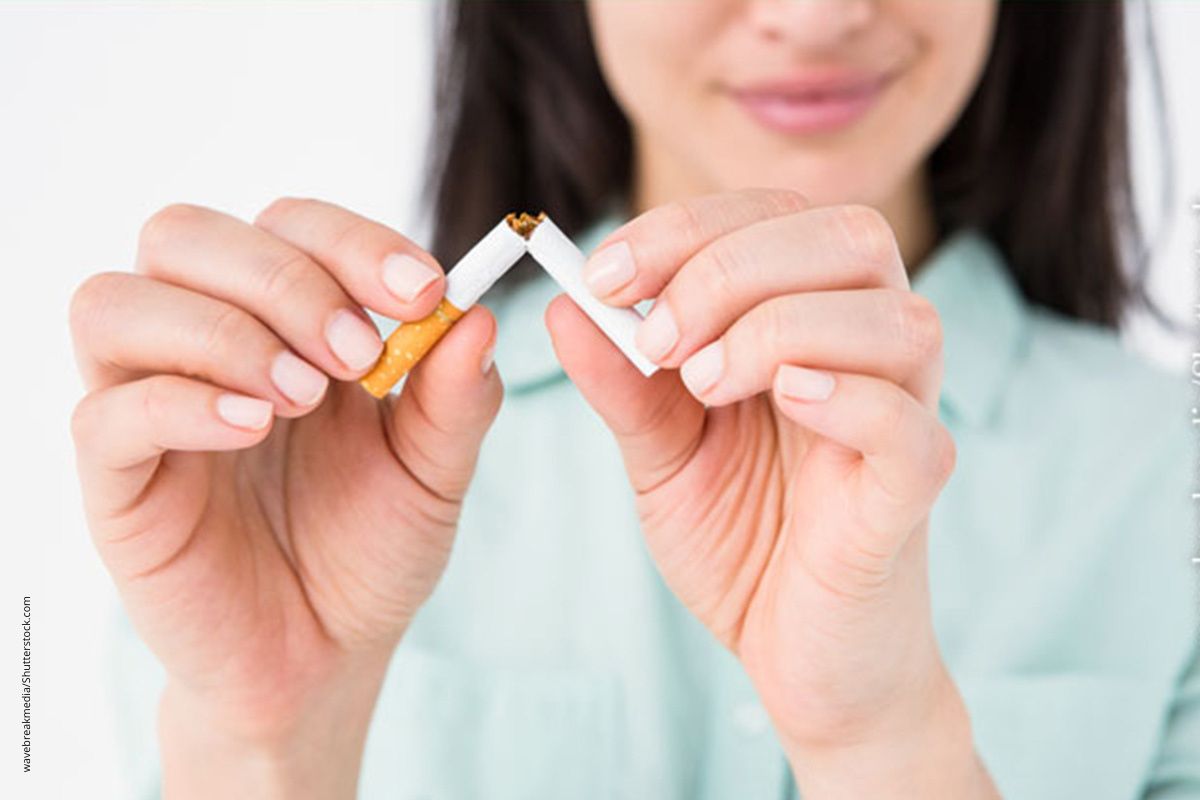 Mit dem Rauchen aufzuhören ist einer der häufigsten Neujahrsvorsätze der Deutschen.